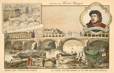 Pont Notre Dame, París de French School